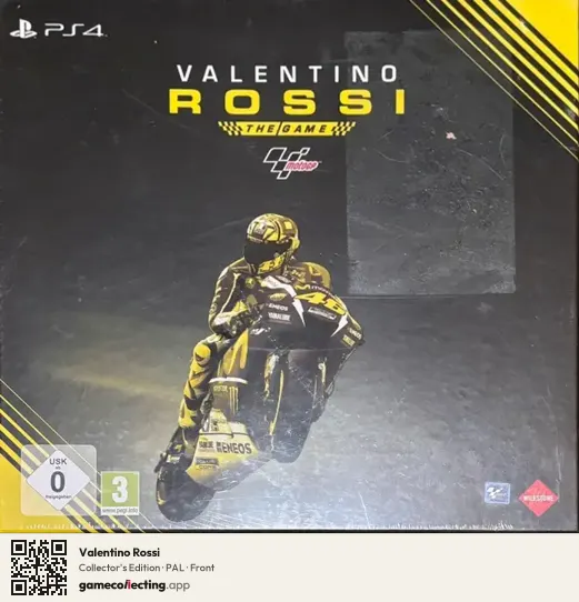 Valentino Rossi PlayStation 4, PAL box front