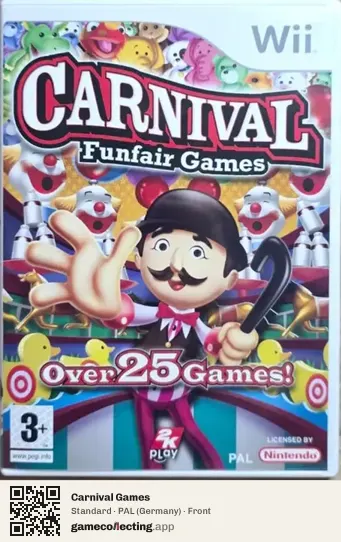 Carnival Games Nintendo Wii, Germany box front