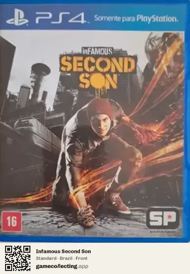 Infamous Second Son PlayStation 4, Brazil box front