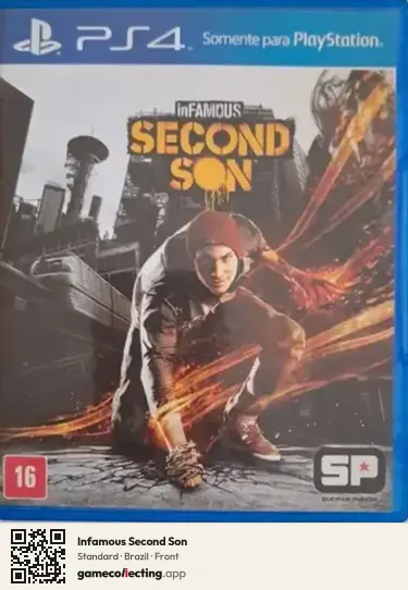 Infamous Second Son PlayStation 4, Brazil box front