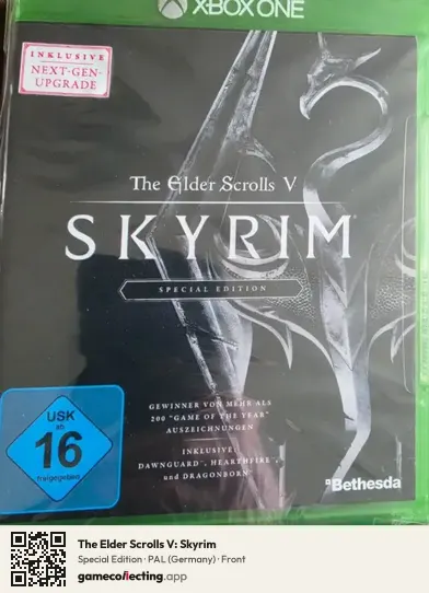 The Elder Scrolls V: Skyrim Xbox One, Germany box front