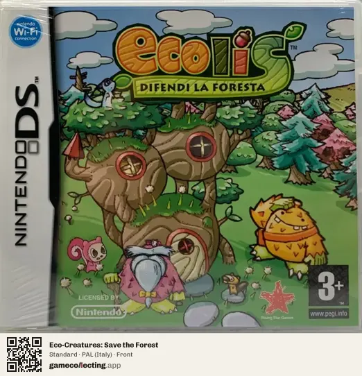 Eco-Creatures: Save the Forest Nintendo DS, Italy box front