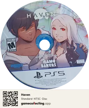 Haven PlayStation 5, NTSC disc