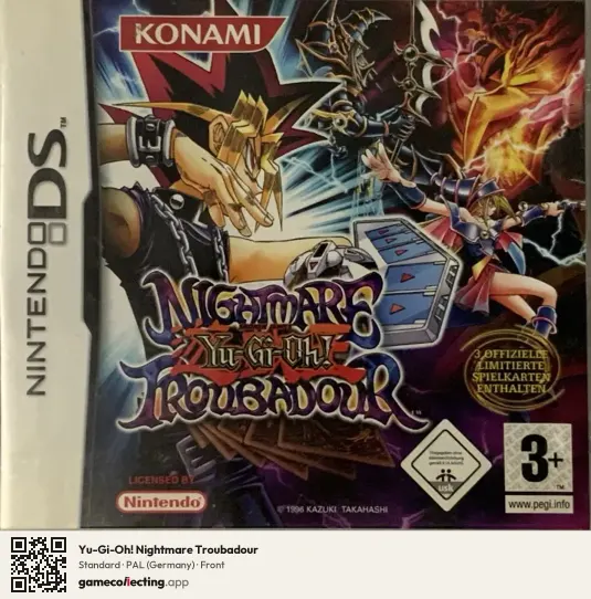 Yu-Gi-Oh! Nightmare Troubadour Nintendo DS, Germany box front