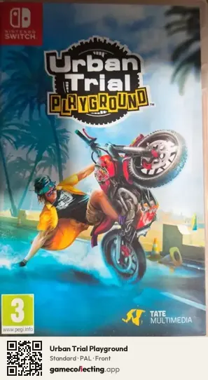 Urban Trial Playground Nintendo Switch, PAL box front