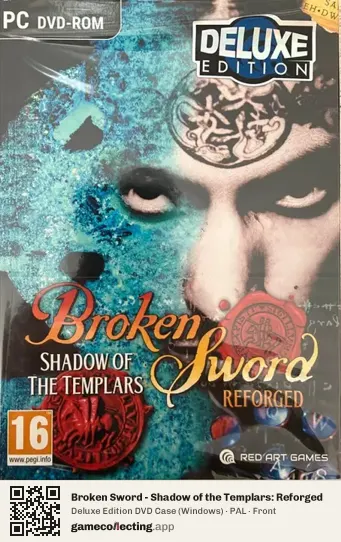 Broken Sword - Shadow of the Templars: Reforged Computer, PAL box front