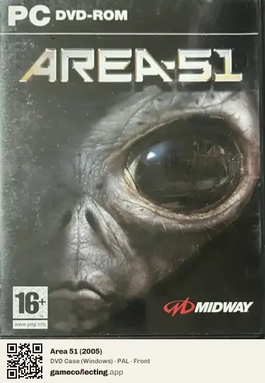 Area 51 (2005) Computer, PAL box front