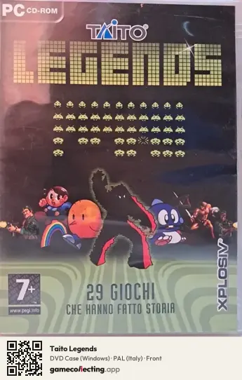 Taito Legends Computer, Italy box front
