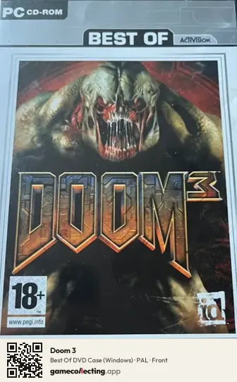 Doom 3 Computer, PAL box front