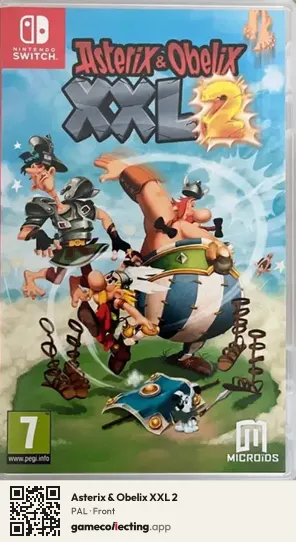 Asterix & Obelix XXL 2 Nintendo Switch, PAL box front