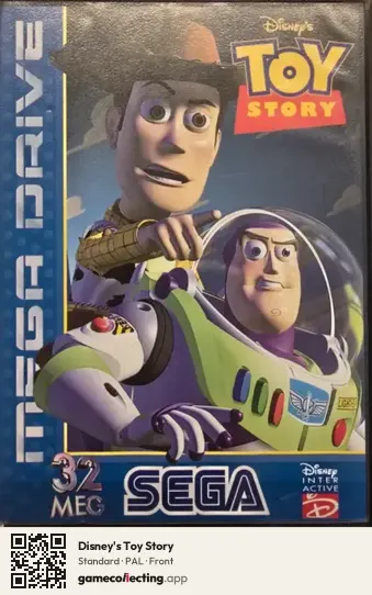 Disney's Toy Story Sega Mega Drive / Genesis, PAL box front
