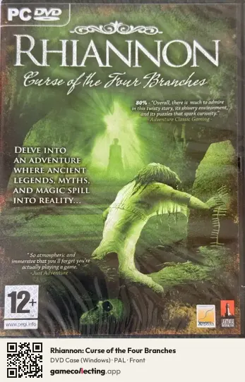 Rhiannon: Curse of the Four Branches Computer, PAL box front
