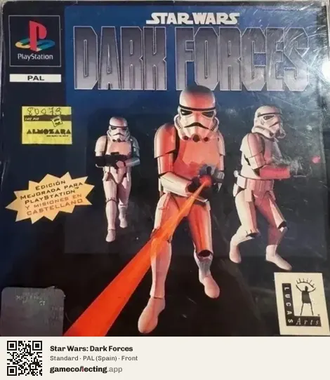 Star Wars: Dark Forces PlayStation, Spain box front