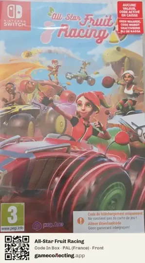 All-Star Fruit Racing Nintendo Switch, France box front