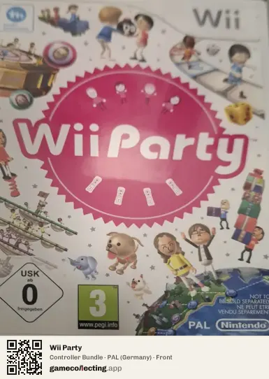 Wii Party Nintendo Wii, Germany box front