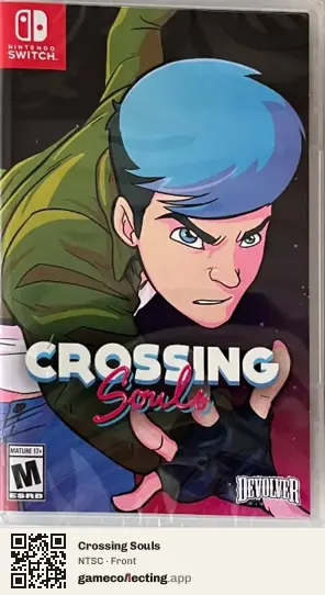 Crossing Souls Nintendo Switch, NTSC box front