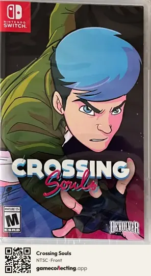 Crossing Souls Nintendo Switch, NTSC box front