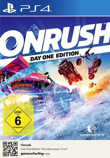 Onrush PlayStation 4, Germany box front