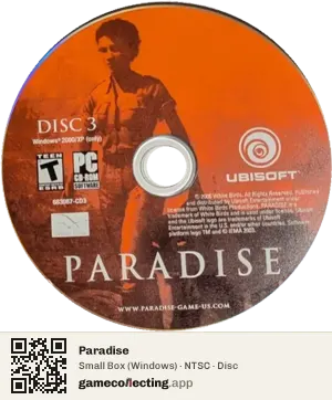 Paradise Computer, NTSC disc