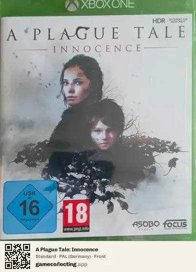 A Plague Tale: Innocence Xbox One, Germany box front