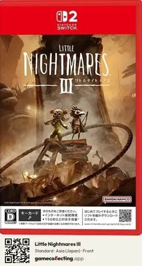 Little Nightmares III Nintendo Switch 2, Asia box front