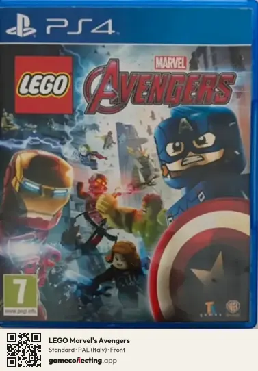LEGO Marvel's Avengers PlayStation 4, Italy box front