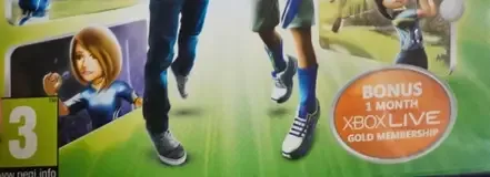 Kinect Sports: Season Two, the PEGI square on its front