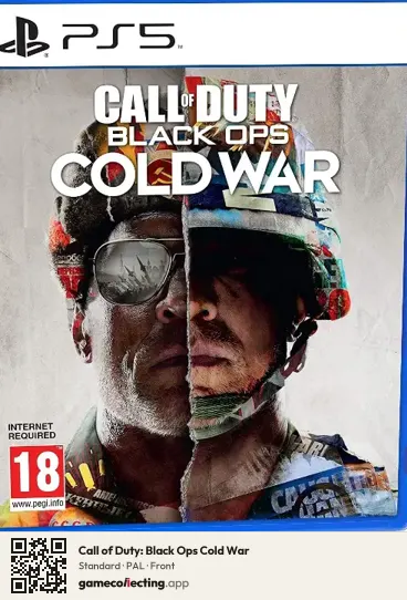 Call of Duty: Black Ops Cold War PlayStation 5, PAL box front