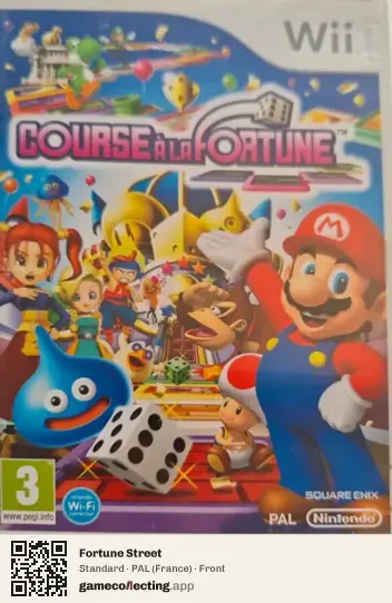 Fortune Street Nintendo Wii, France box front