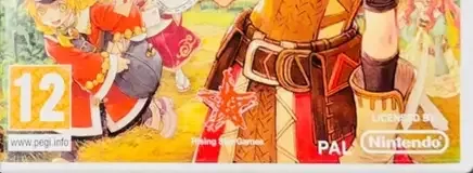 Rune Factory: Frontier, the PEGI square on its front