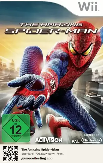 The Amazing Spider-Man Nintendo Wii, Germany box front