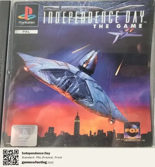 Independence Day PlayStation, France box front