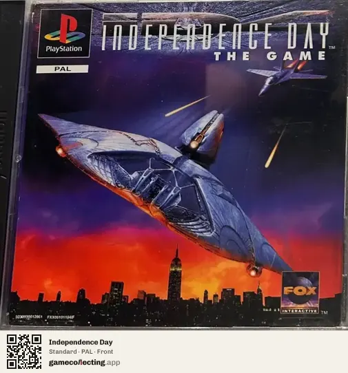 Independence Day PlayStation, PAL box front