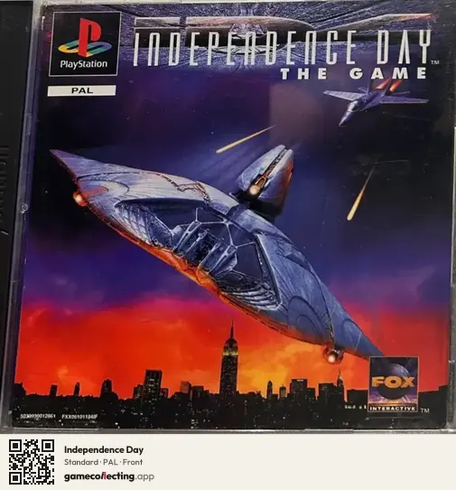 Independence Day PlayStation, PAL box front