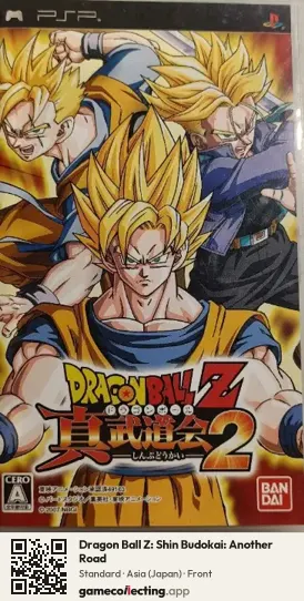 Dragon Ball Z: Shin Budokai: Another Road PlayStation Portable, Japan box front