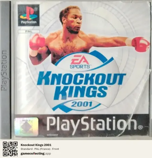 Knockout Kings 2001 PlayStation, France box front