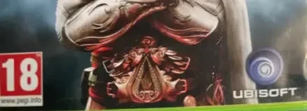 Assassin's Creed: Brotherhood, the USK square on its front