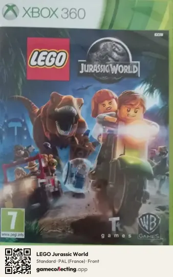 LEGO Jurassic World Xbox 360, France box front