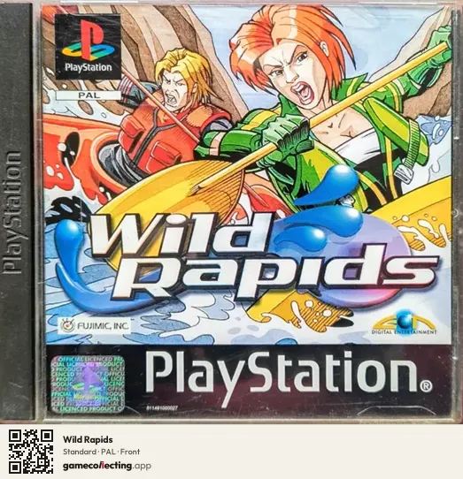 Wild Rapids PlayStation, PAL box front