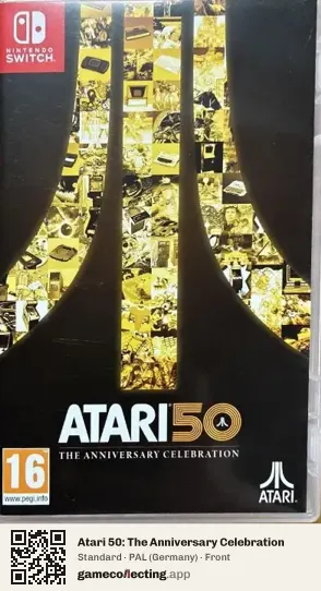 Atari 50: The Anniversary Celebration Nintendo Switch, Germany box front