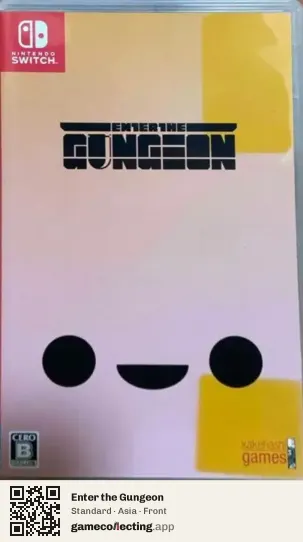 Enter the Gungeon Nintendo Switch, Asia box front