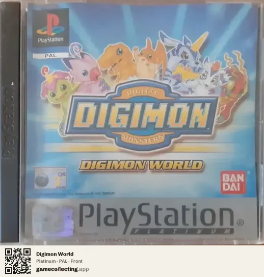 Digimon World PlayStation, PAL box front