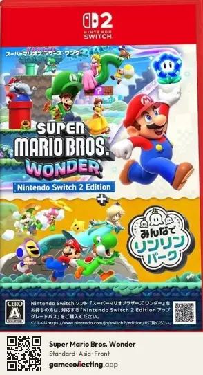 Super Mario Bros. Wonder Nintendo Switch 2, Asia box front