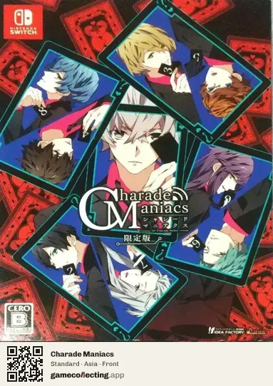 Charade Maniacs Nintendo Switch, Asia box front