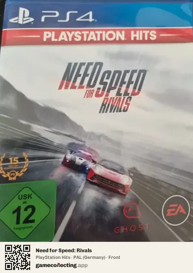 Need for Speed: Rivals PlayStation 4, Germany box front