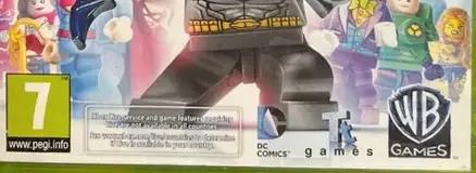 LEGO Batman 3: Beyond Gotham, the PEGI square on its front