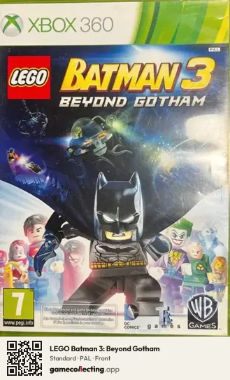 LEGO Batman 3: Beyond Gotham Xbox 360, PAL box front