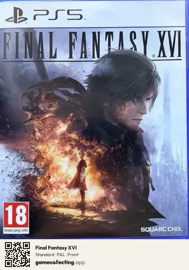Final Fantasy XVI PlayStation 5, PAL box front