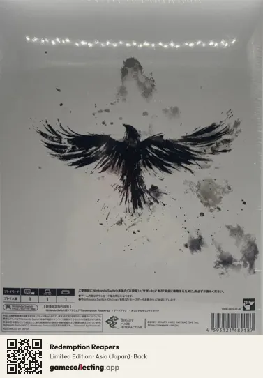 Redemption Reapers Nintendo Switch, Asia box back