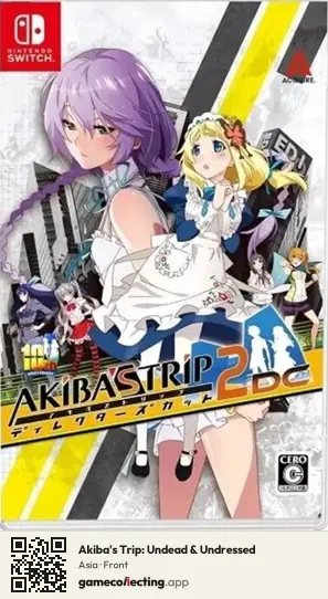 Akiba's Trip: Undead & Undressed Nintendo Switch, Asia box front
